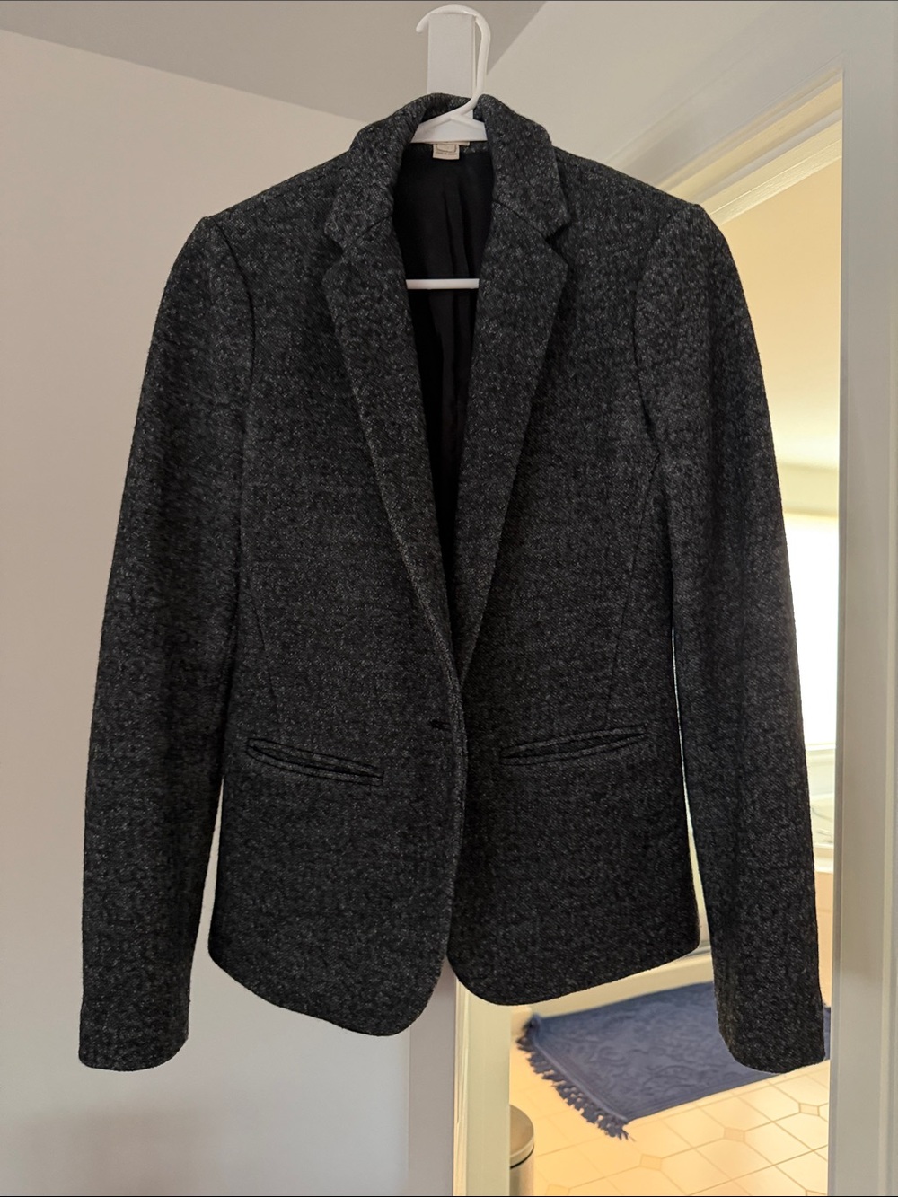 J Crew Charcoal Gray Blazer